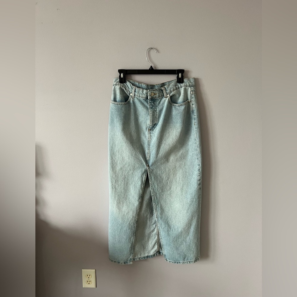 Gianni Bini Light Blue Denim Skirt